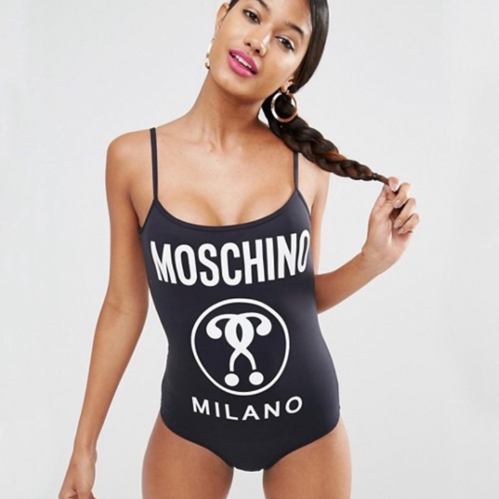 MOSCHINO LOGO ONE PIECE SWIM